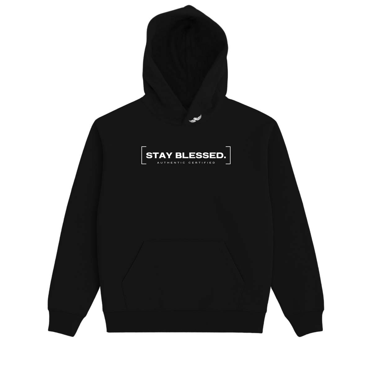 Stay Blessed Authentic Certified Terry Hoodie