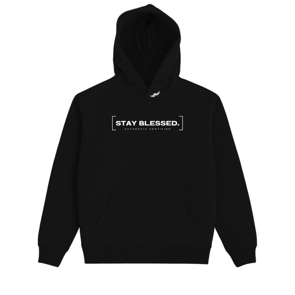 Stay Blessed Authentic Certified Terry Hoodie