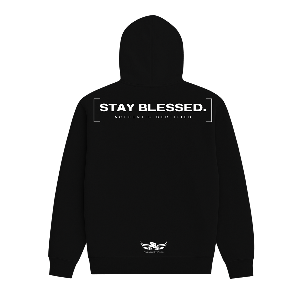Stay Blessed Authentic Certified Terry Hoodie