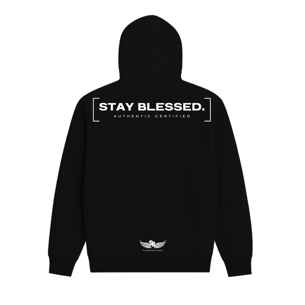 Stay Blessed Authentic Certified Terry Hoodie