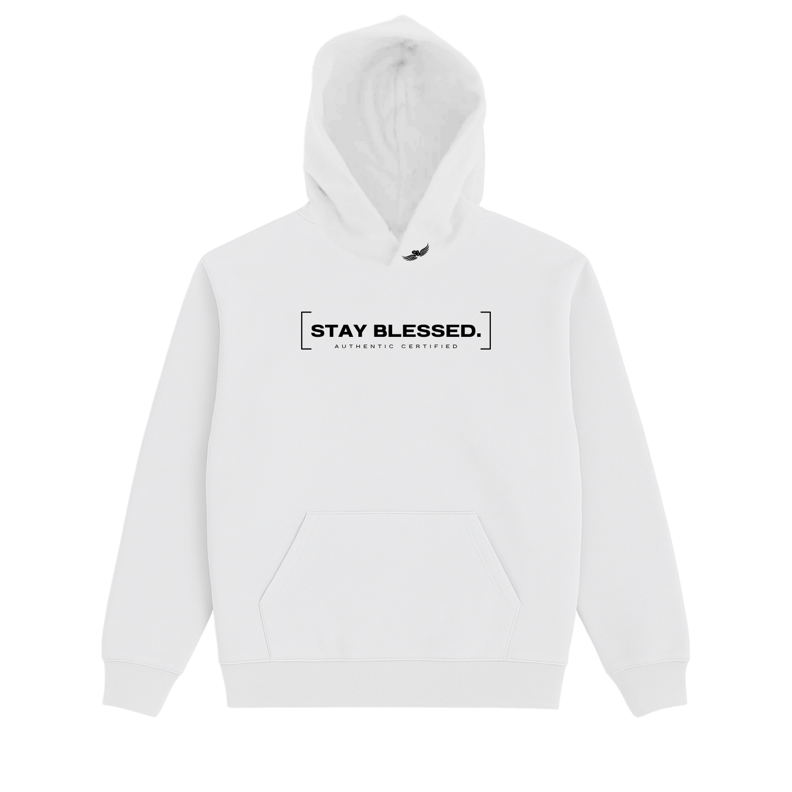 Stay Blessed Authentic Certified Terry Hoodie