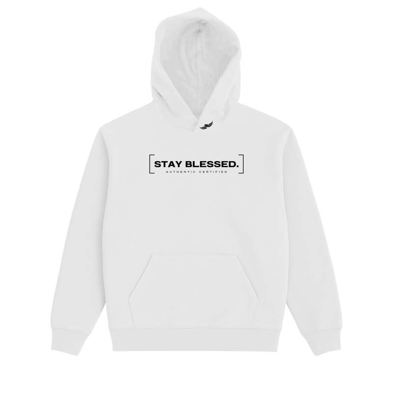 Stay Blessed Authentic Certified Terry Hoodie