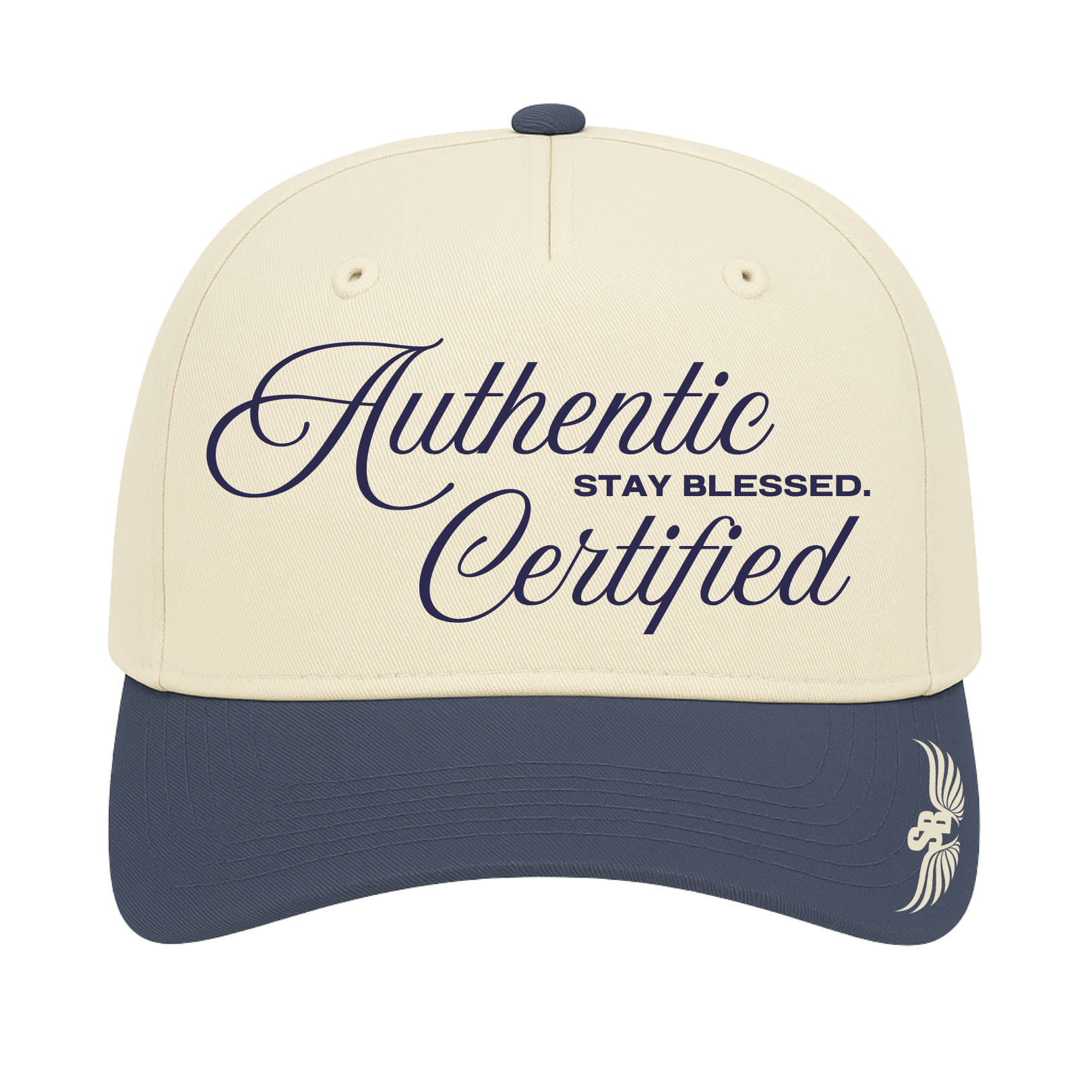 Stay Blessed Certified Authentic 5 Panel Cap