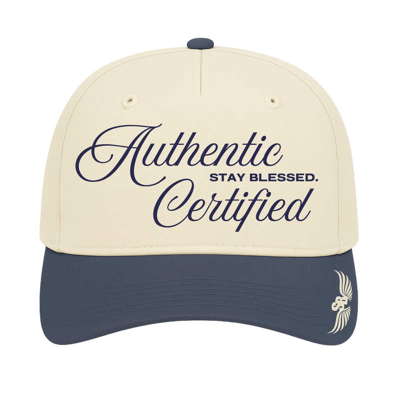 Stay Blessed Certified Authentic 5 Panel Cap