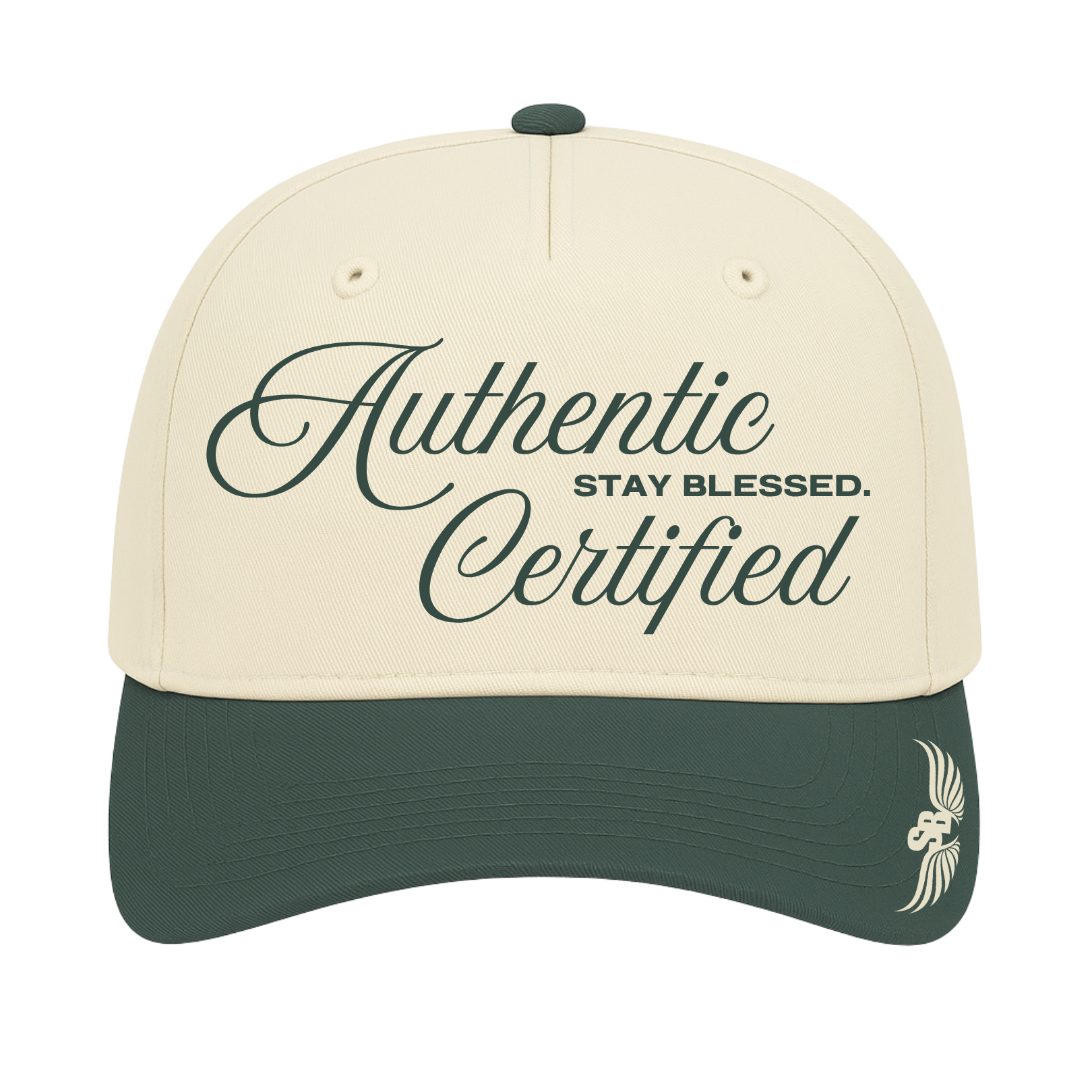 Stay Blessed Certified Authentic 5 Panel Cap
