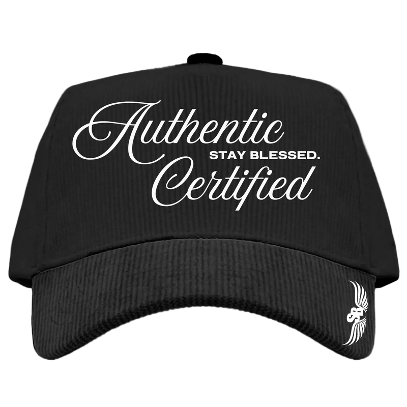 Authentic Certified Corduroy Hat
