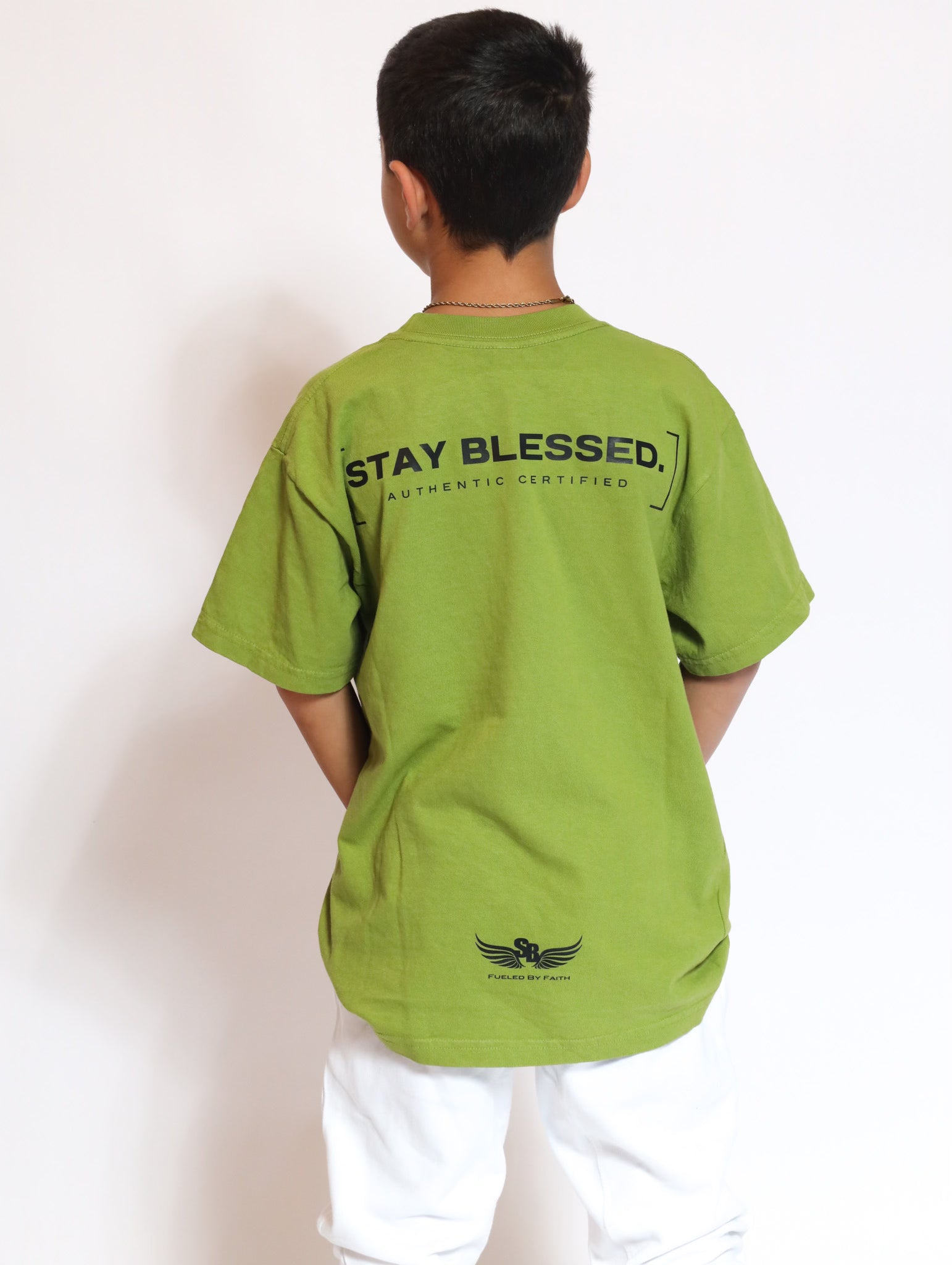Stay Blessed Authentic Certified Youth T-Shirt