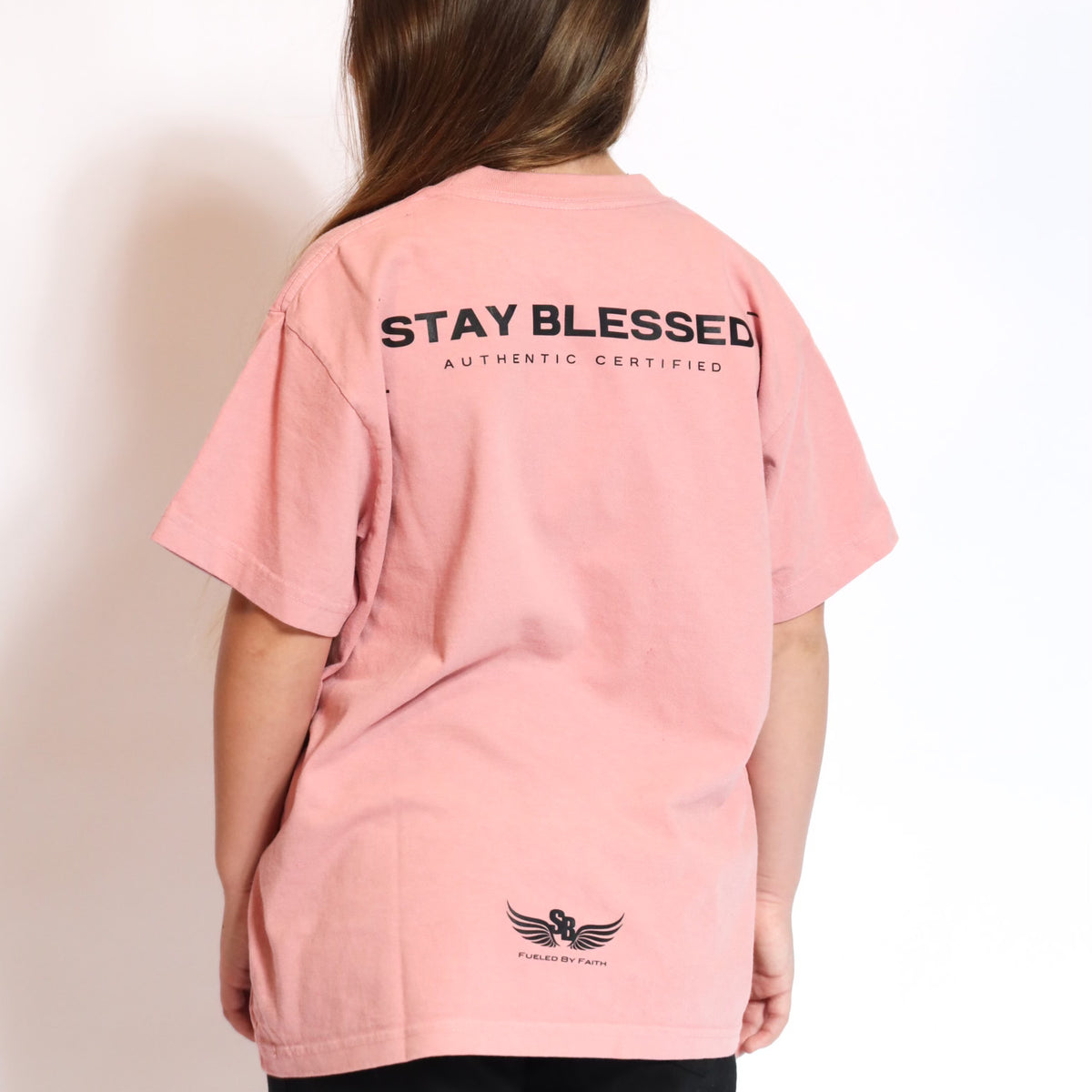 Stay Blessed Authentic Certified Youth T-Shirt