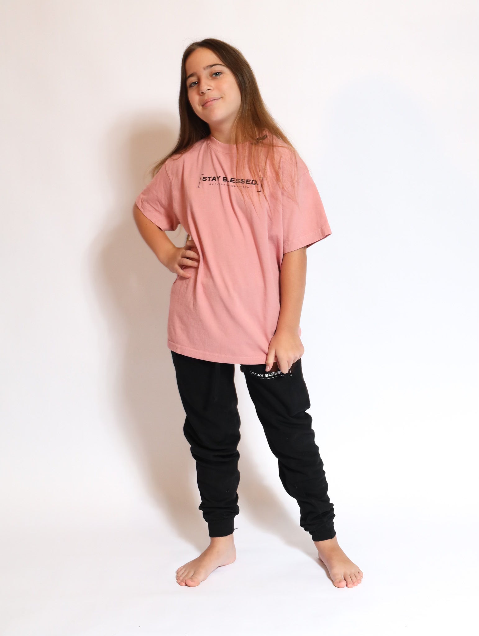 Stay Blessed Authentic Certified Youth T-Shirt