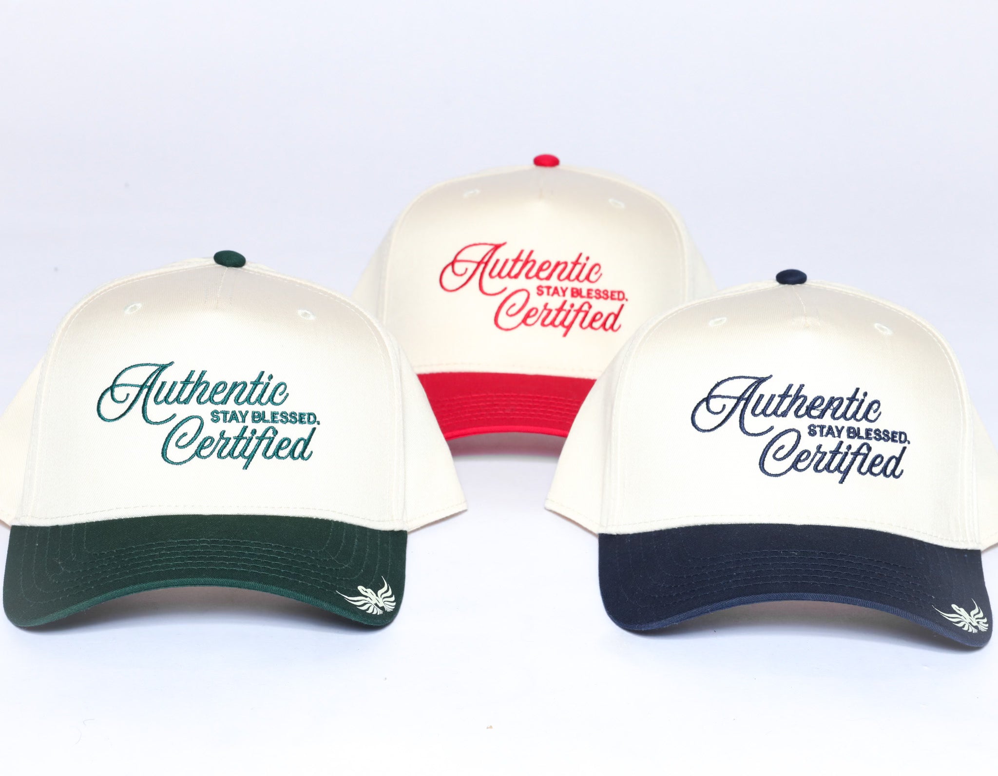 Stay Blessed Certified Authentic 5 Panel Cap