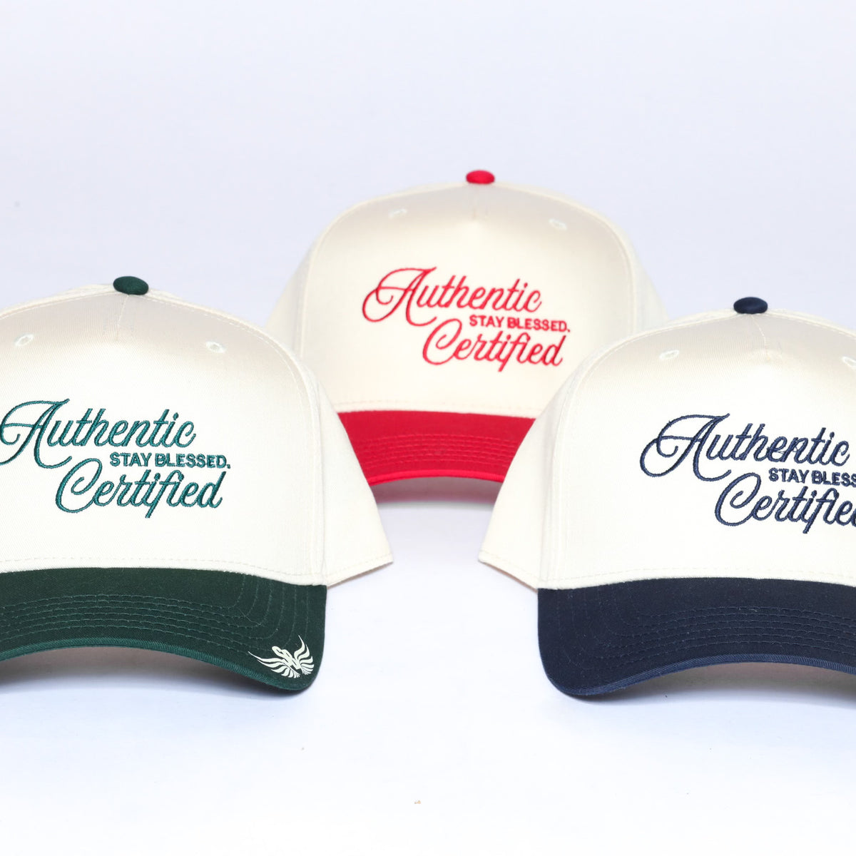 Stay Blessed Certified Authentic 5 Panel Cap