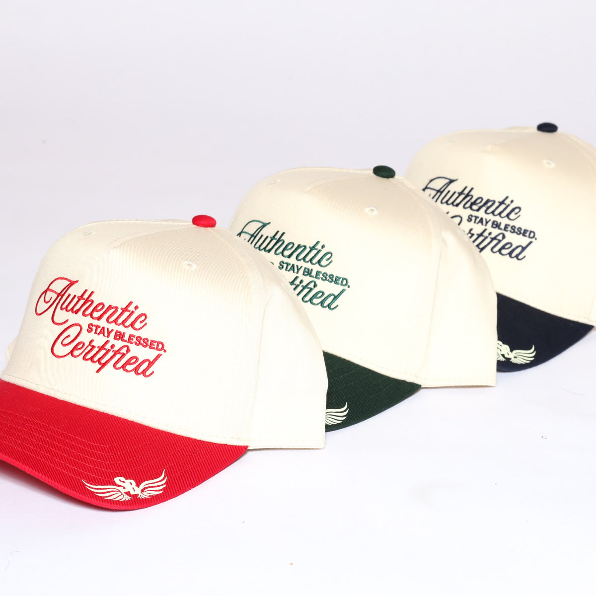 Stay Blessed Certified Authentic 5 Panel Cap