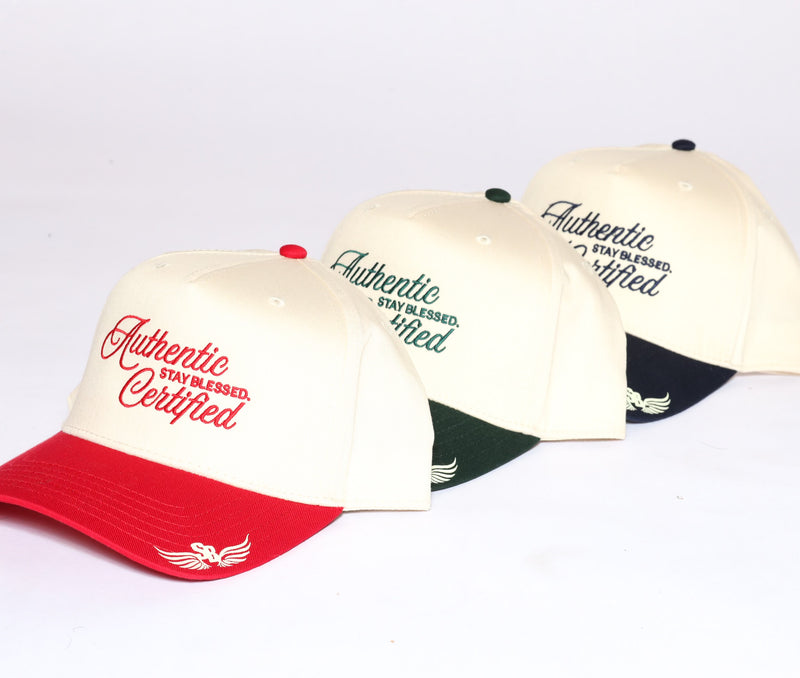 Stay Blessed Certified Authentic 5 Panel Cap