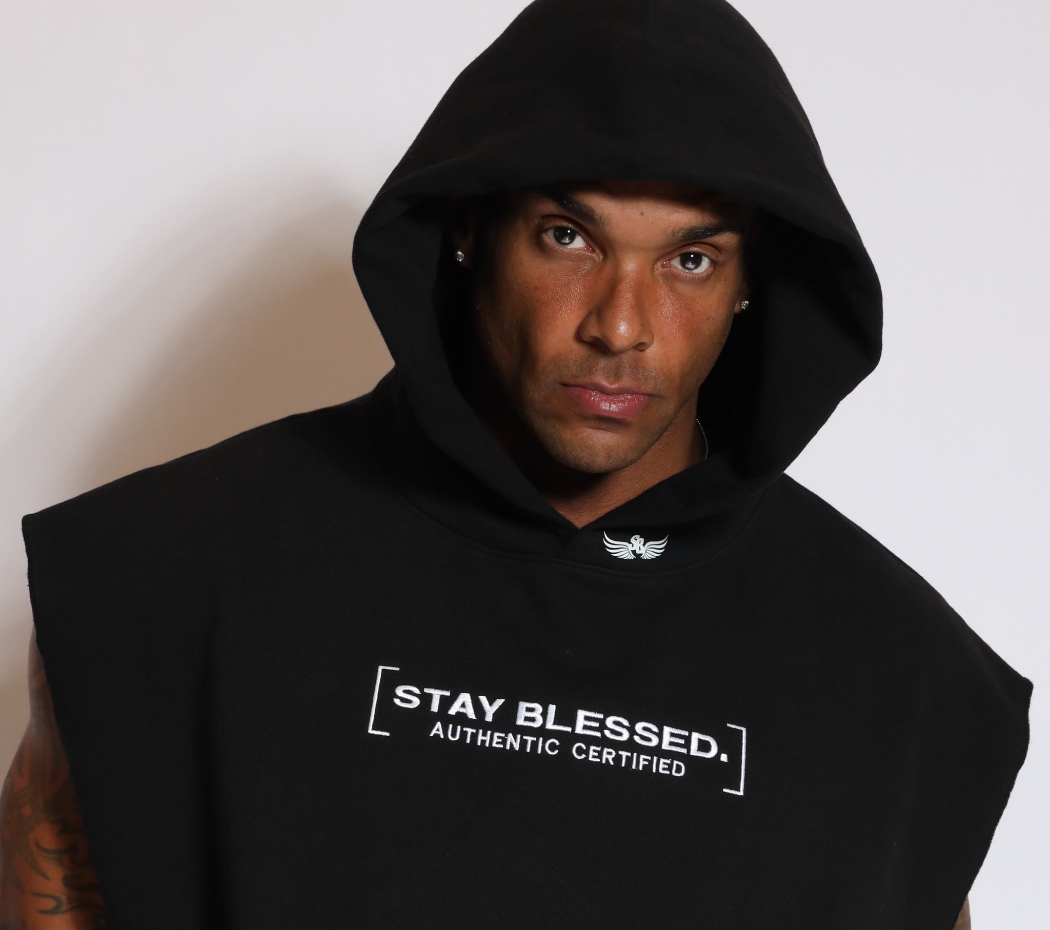 Stay Blessed Authentic Certified Terry Hoodie