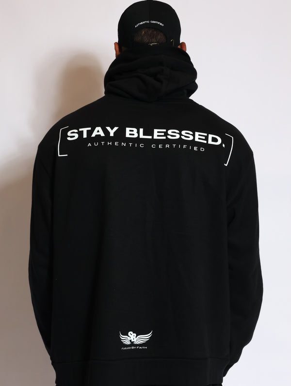 Stay Blessed Authentic Certified Terry Hoodie